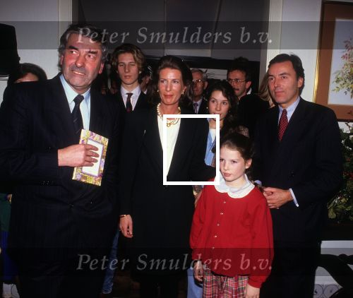 14 November 1991 
Janneke Brinkman Elco Brinman met hun kinderen Sylvia Toth en de Ambassadeur USA