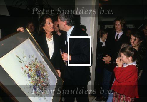 14 November 1991 
Janneke Brinkman Elco Brinman met hun kinderen Sylvia Toth en de Ambassadeur USA