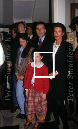 14 November 1991 
Janneke Brinkman Elco Brinman met hun kinderen Sylvia Toth en de Ambassadeur USA