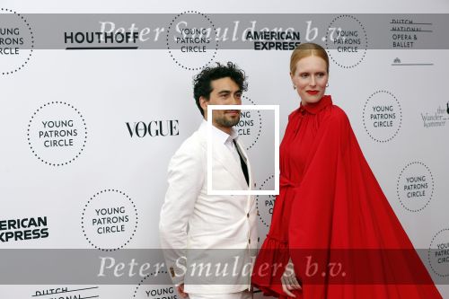 Amsterdam 29 juni 2019
Premiere young patrons circle in de stopera. 
Jolanda v d Berg met partner