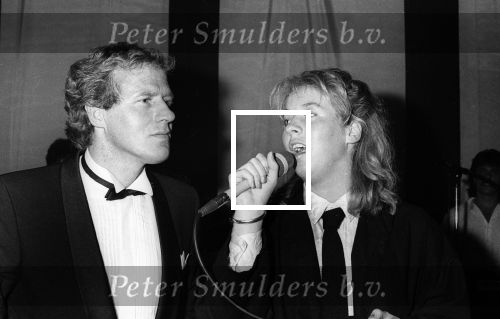 Februari 1985 Fandag Koos Alberts met een optreden met zijn dochter Christa Krommenhoek