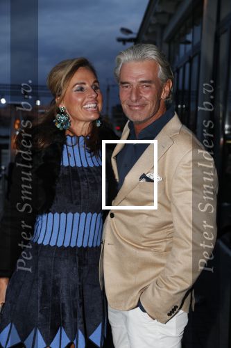 Amsterdam 8 oktober 2016
JFK Gala in the harbour club Amsterdam. 
Laurent Hompes met vriendin