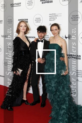 Amsterdam 29 juni 2019
Premiere young patrons circle in de stopera. Lideweij Smit (ontwerper) Karim Adduchi en Anna de Rijk