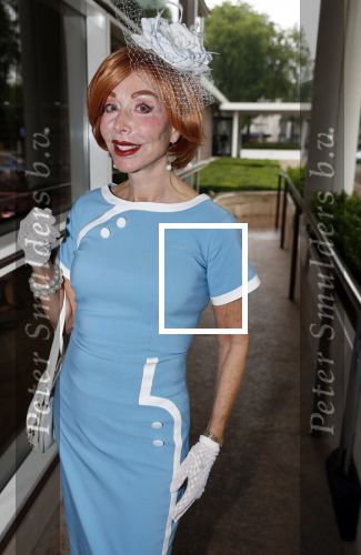 Amsterdam 12 juni 2019
Haringparty bij het Hilton hotel. marijke Helwegen met een kennis