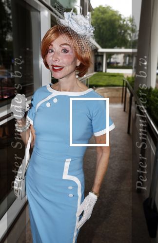 Amsterdam 12 juni 2019
Haringparty bij het Hilton hotel. marijke Helwegen met een kennis
