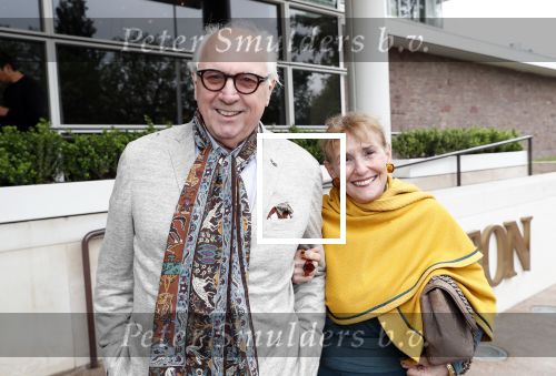 Amsterdam 12 juni 2019
Haringparty bij het Hilton hotel. Matthijs v Heininge kwam met zijn vrouw