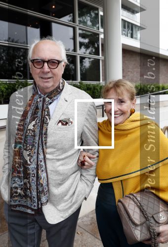 Amsterdam 12 juni 2019
Haringparty bij het Hilton hotel. Matthijs v Heininge kwam met zijn vrouw