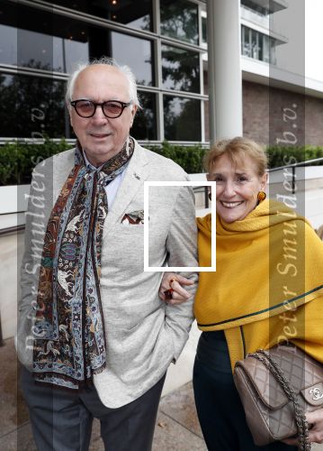 Amsterdam 12 juni 2019
Haringparty bij het Hilton hotel. Matthijs v Heininge kwam met zijn vrouw