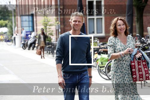 Amsterdam 20 juni 2019
Uitreiking Nipkow schijf aan Jeroen Pauw. Menno Bentveld met partner