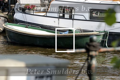 Amsterdam 18 juni 2019
Mike Kesseler de  nieuwe vriend van SBS6 presentatrice Sandra Schuurhof bij zijn woonark.