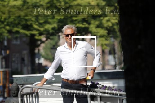 Amsterdam 18 juni 2019
Mike Kesseler de  nieuwe vriend van SBS6 presentatrice Sandra Schuurhof bij zijn woonark.