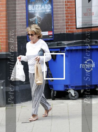 Amsterdam 18 juni 2019
Neelie Kroes doet op de fiets boodschappen in Amsterdam zuid.