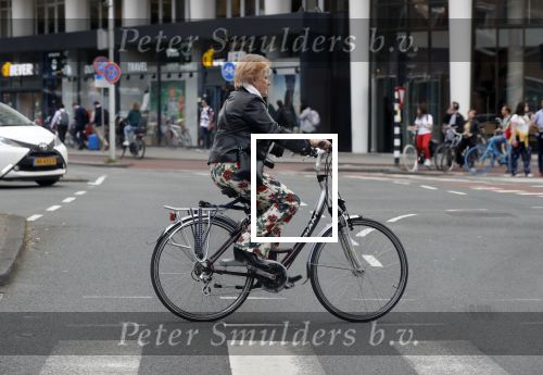 Amsterdam 1 juli 2019
Pamela teves op de fiets.