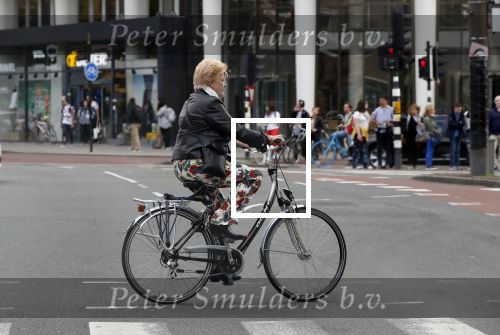 Amsterdam 1 juli 2019
Pamela teves op de fiets.