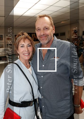 Amsterdam 28 juni 2019
Boekpresentatie Ans Markus bij haar in het atelier. Patricia Steur met partner