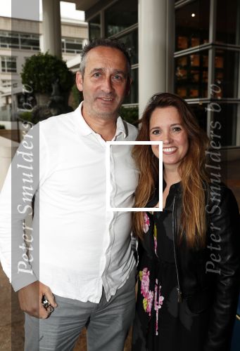 Amsterdam 12 juni 2019
Haringparty bij het Hilton hotel. Patrick Smit met collega