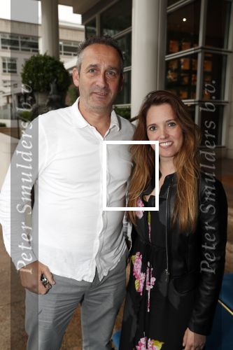 Amsterdam 12 juni 2019
Haringparty bij het Hilton hotel. Patrick Smit met collega