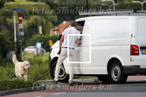 Loenen 24 juni 2019
Pieter van Beukering ( man van Yvon Jaspers) laat hond uit en vertrekt daarna op electrische fiets naar zijn werk.