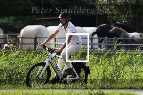 Loenen 24 juni 2019
Pieter van Beukering ( man van Yvon Jaspers) laat hond uit en vertrekt daarna op electrische fiets naar zijn werk.