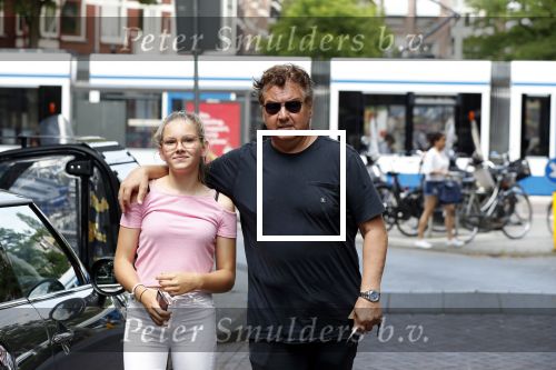 Amsterdam 19 juni 2019
Rene Froger gaat lunchen met zijn kleindochter Charlie