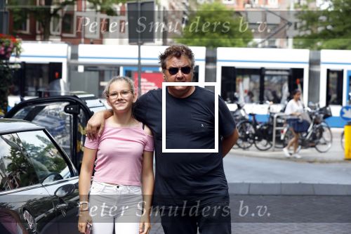 Amsterdam 19 juni 2019
Rene Froger gaat lunchen met zijn kleindochter Charlie