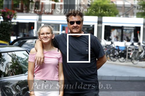 Amsterdam 19 juni 2019
Rene Froger gaat lunchen met zijn kleindochter Charlie