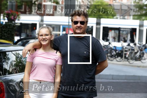 Amsterdam 19 juni 2019
Rene Froger gaat lunchen met zijn kleindochter Charlie