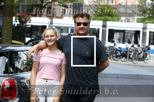 Amsterdam 19 juni 2019
Rene Froger gaat lunchen met zijn kleindochter Charlie