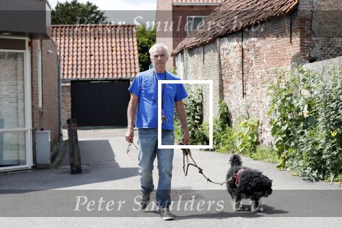 Sluis 6 juni 2019
Robert Weijers de ex partner van Rob Verlinden in zijn huisje in Sluis en met zijn hond en camper.