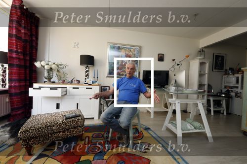 Sluis 6 juni 2019
Robert Weijers de ex partner van Rob Verlinden in zijn huisje in Sluis en met zijn hond en camper.