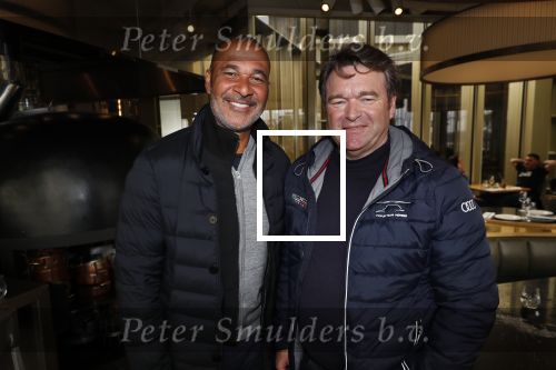 Amsterdam 8 juni 2019
Lunch met Bram Schot (CEO AUDI AG)  Ruud Gullit en PR man Ard v d Eijnde bij het W hotel.