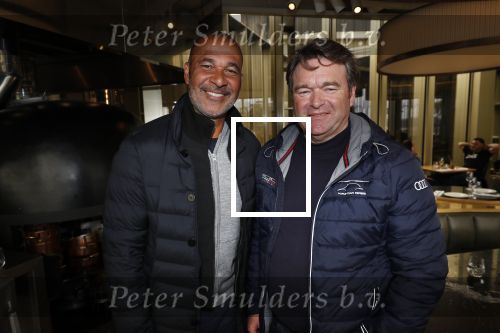 Amsterdam 8 juni 2019
Lunch met Bram Schot (CEO AUDI AG)  Ruud Gullit en PR man Ard v d Eijnde bij het W hotel.