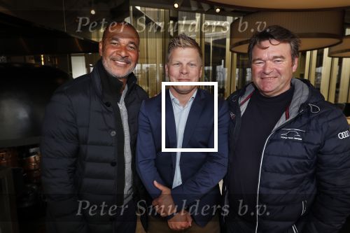 Amsterdam 8 juni 2019
Lunch met Bram Schot (CEO AUDI AG)  Ruud Gullit en PR man Ard v d Eijnde bij het W hotel.