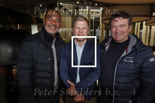 Amsterdam 8 juni 2019
Lunch met Bram Schot (CEO AUDI AG)  Ruud Gullit en PR man Ard v d Eijnde bij het W hotel.