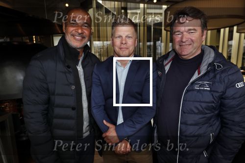 Amsterdam 8 juni 2019
Lunch met Bram Schot (CEO AUDI AG)  Ruud Gullit en PR man Ard v d Eijnde bij het W hotel.