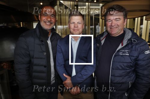 Amsterdam 8 juni 2019
Lunch met Bram Schot (CEO AUDI AG)  Ruud Gullit en PR man Ard v d Eijnde bij het W hotel.