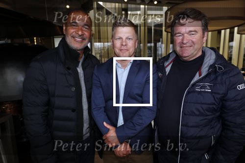 Amsterdam 8 juni 2019
Lunch met Bram Schot (CEO AUDI AG)  Ruud Gullit en PR man Ard v d Eijnde bij het W hotel.