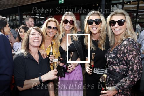 Amsterdam 6 juni 2019
Talkies terras awards bij de Harbour club . Selena Visser met vriendinnen