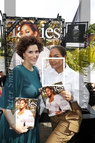 Amsterdam 6 juni 2019
Talkies terras awards bij de Harbour club . Winonah de Jong met Kristina Bozilovic