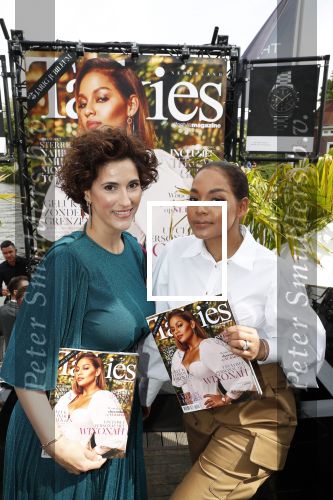 Amsterdam 6 juni 2019
Talkies terras awards bij de Harbour club . Winonah de Jong met Kristina Bozilovic