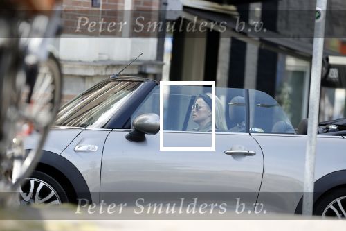 Amsterdam 3 juli 2020
Bridget Maasland in haar mini cooper cabrio