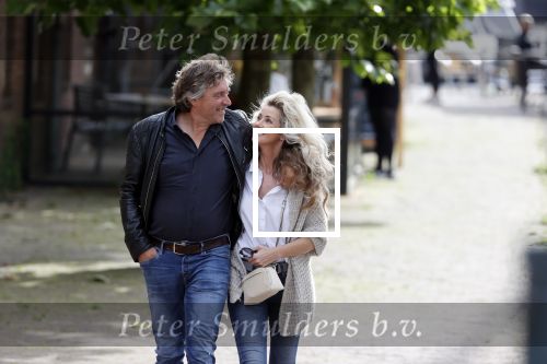 Weesp 3 juli 2020
Brigitte Nijman met haar nieuwe vriend Harro v Dalen