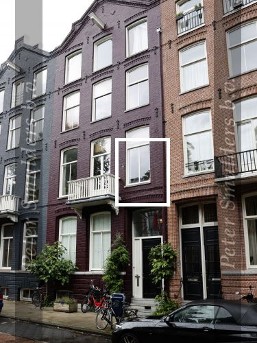 Amsterdam 6 juli 2020
Pand / huis van Carice v Houten