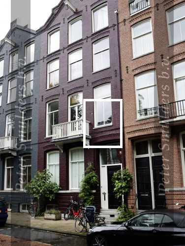Amsterdam 6 juli 2020
Pand / huis van Carice v Houten