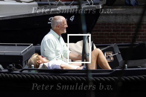 Amsterdam 20 juni 2020
Caroline Tensen met haar man op de boot op de grachten van AMsterdam