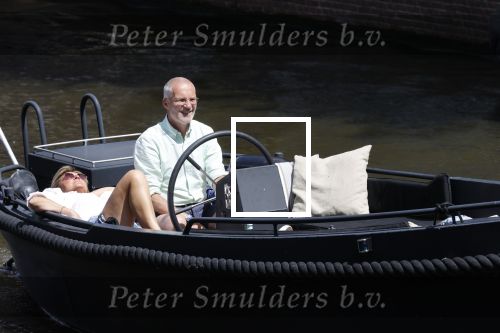 Amsterdam 20 juni 2020
Caroline Tensen met haar man op de boot op de grachten van AMsterdam