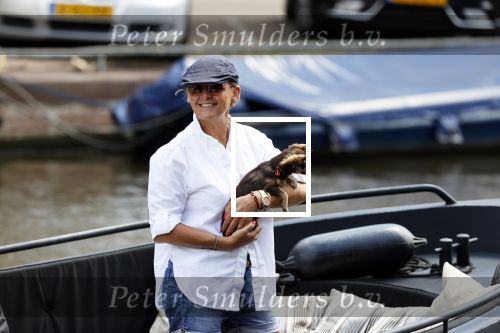 Amsterdam 20 juni 2020
Caroline Tensen met haar man op de boot op de grachten van AMsterdam