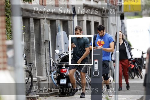 Amsterdam 3 juli 2020
Dotan gaat met zijn amerikaanse partner Grant Boone sporten .