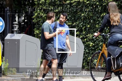 Amsterdam 3 juli 2020
Dotan gaat met zijn amerikaanse partner Grant Boone sporten .