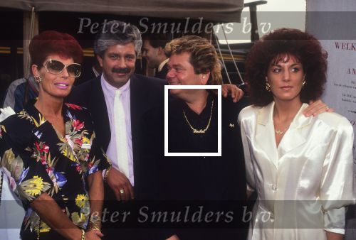 Hilversum, 10 September 1991
Friedel v Galen en Jan v Galen Andre Hazes en Rachel Hazes 100991